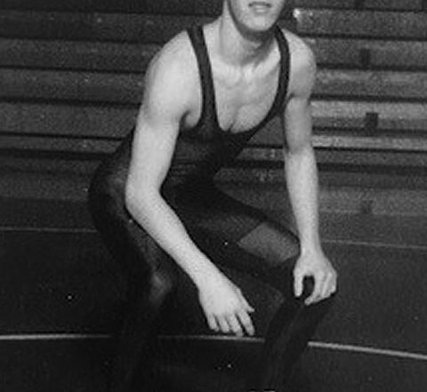 photo of BJ Clampitt in wrestling pose